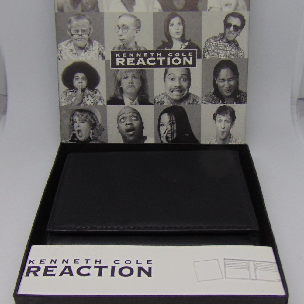 KENNETH COLE REACTION Men Wallet Black